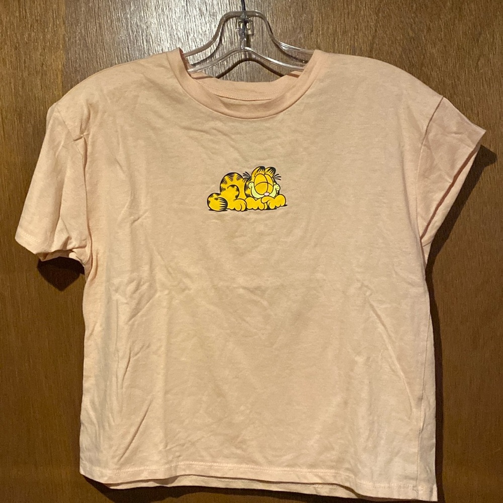 Paws Inc. Garfield Sleep Shirt, Orange, Size Small. Great Condition!